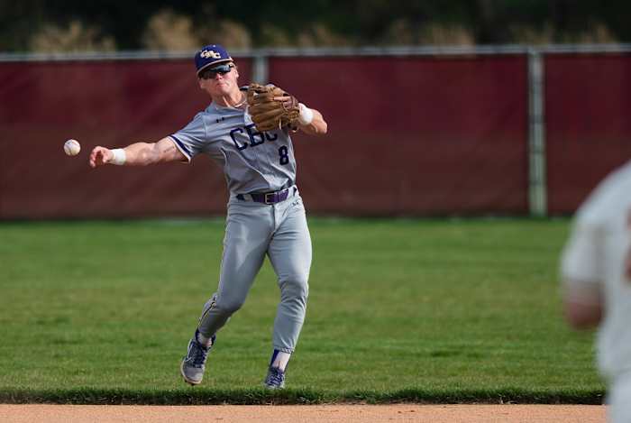 CBC Christian Brothers College at De Smet Missouri baseball April 4 2023 Paul Halfacre 20248